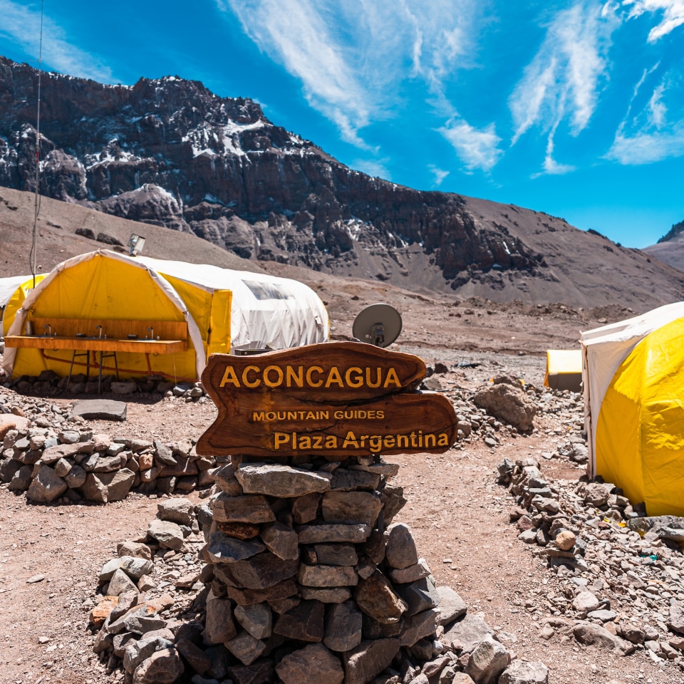 Aconcagua Besteigung per Überschreitung auf der 360°-Route